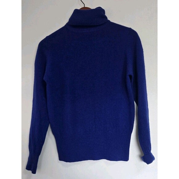 Rafaella Sweaters - Vintage Rafaella Sweater Womens S Blue Angora Lambs Wool Crewneck Cozy French